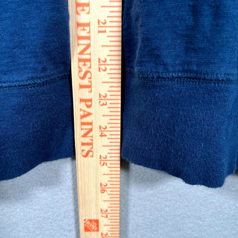 American Eagle Outfitters Hoodie Mens S Blue Gray‎ Graphic Pullover Lightweight - Picture 5 of 5